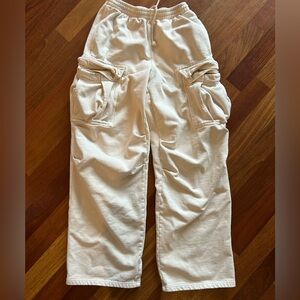 Skims Cargo Sweatpants XS Cream